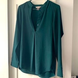 Deep green blouse